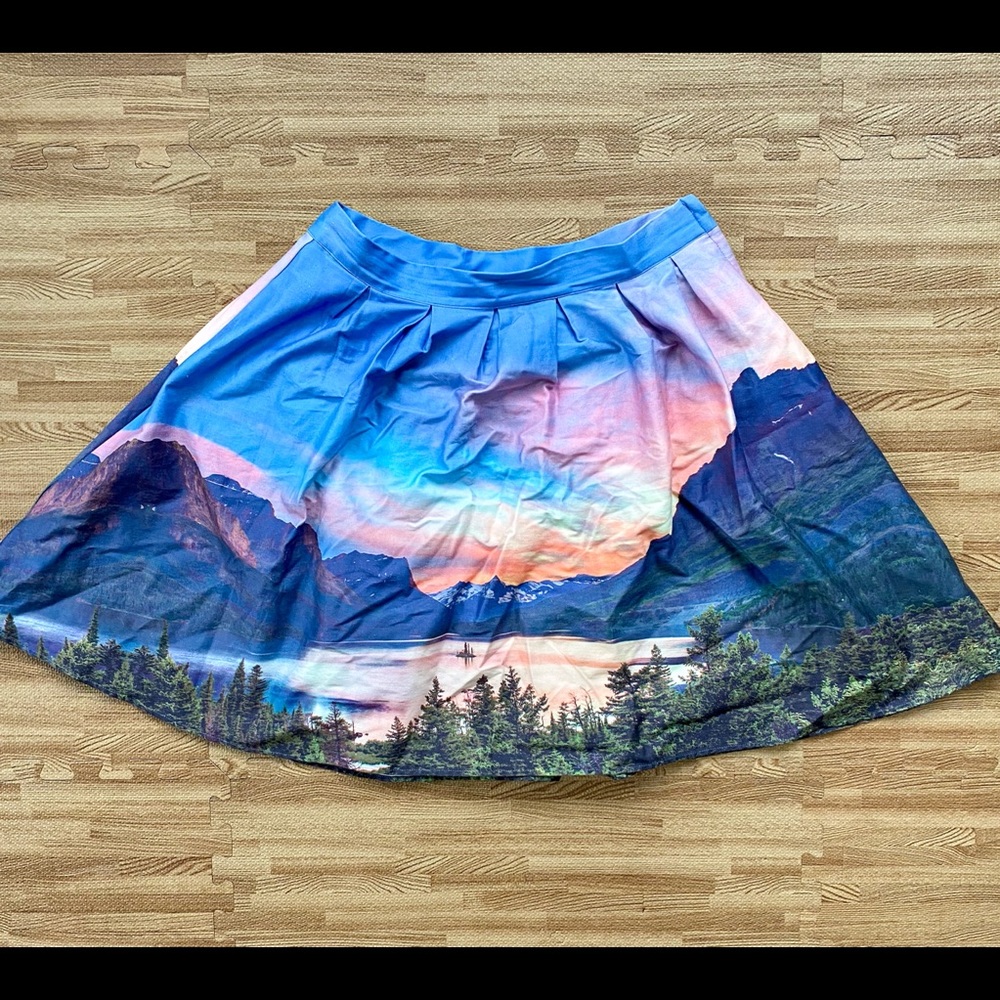 ModCloth mountain skirt